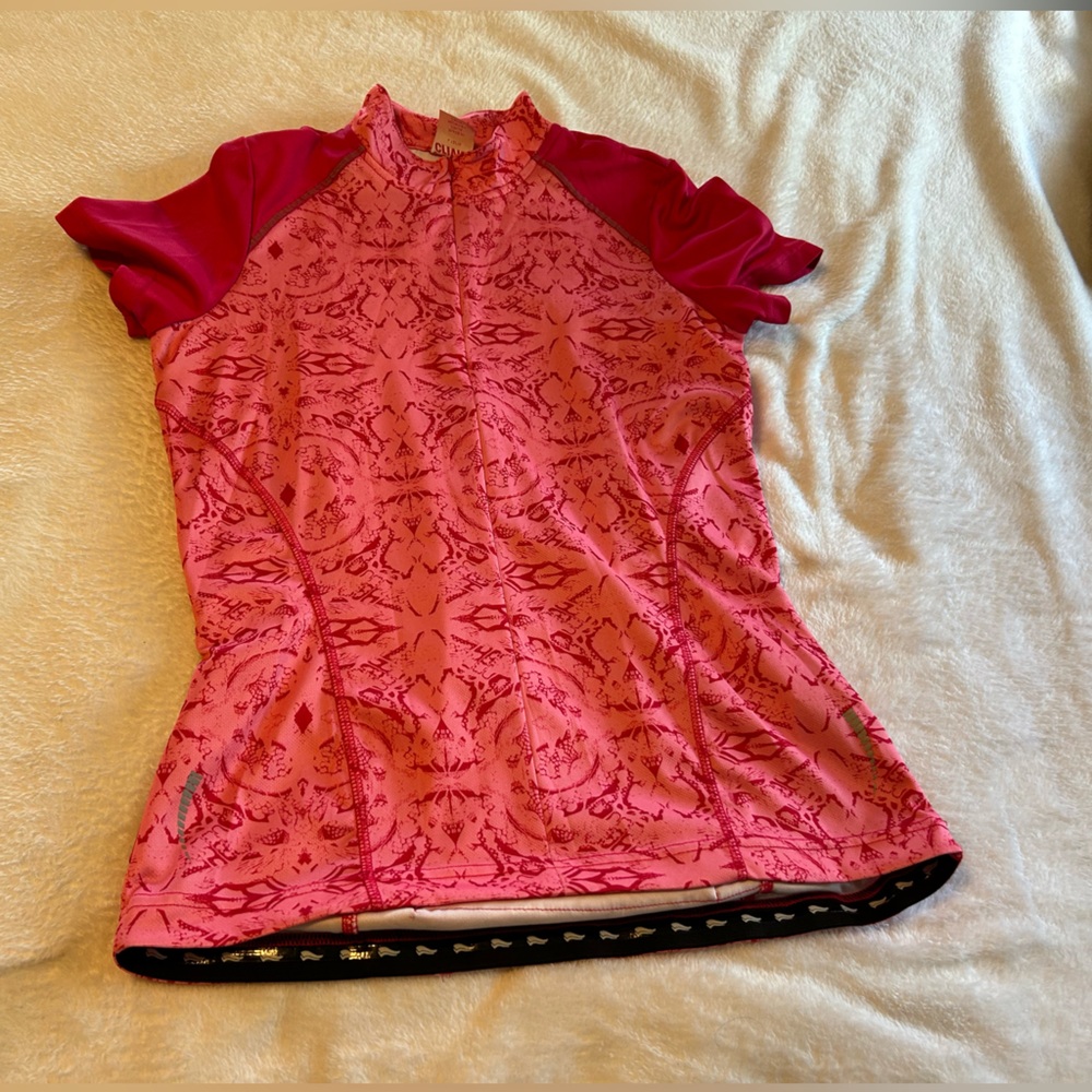 Crivit pink bike jersey. Size L